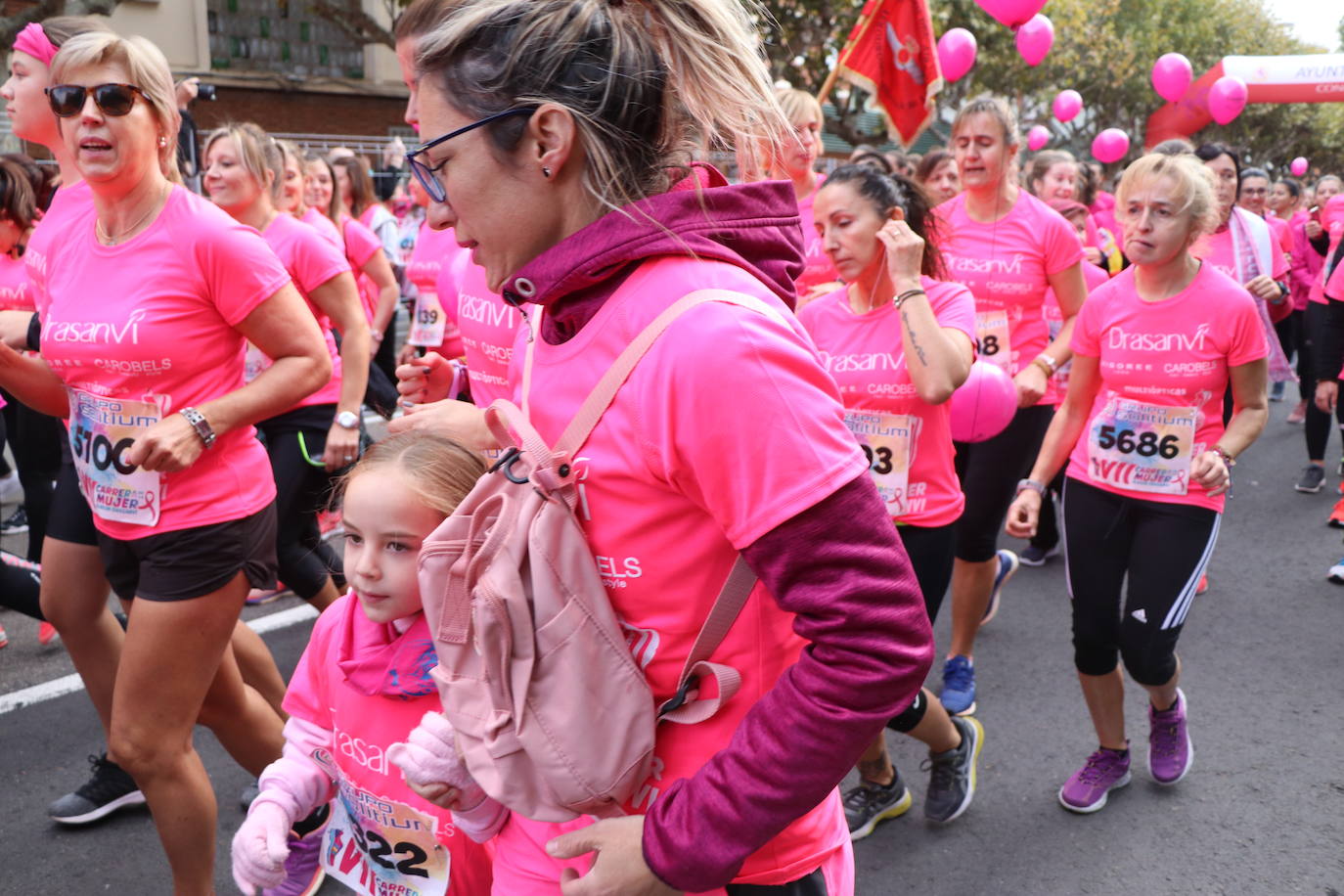 La ciudad de León acoge una nueva carrera de la lucha contra el cáncer de mama.