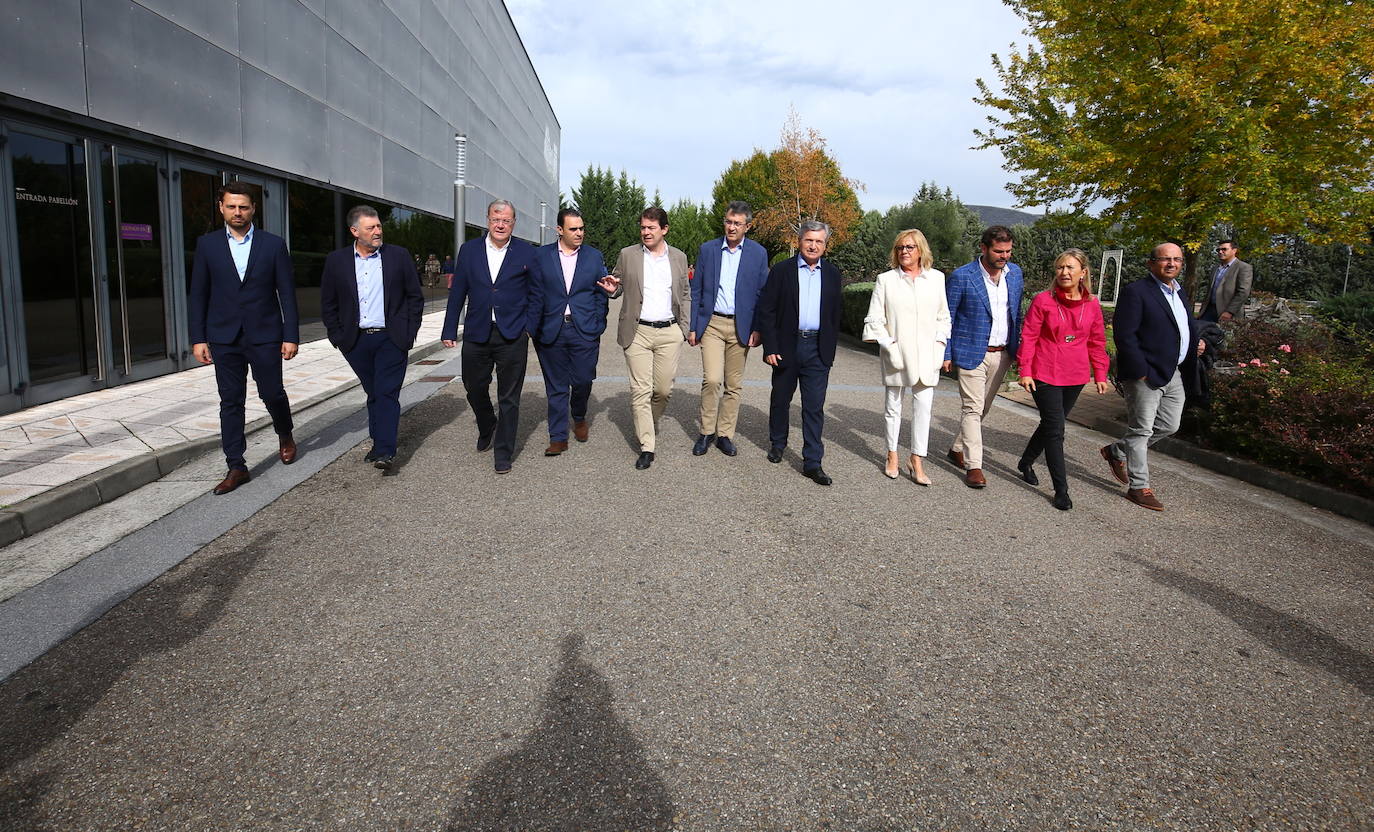 Fotos: El presidente del PPCyL participa en la celebración del 40 aniversario del PP en el Bierzo