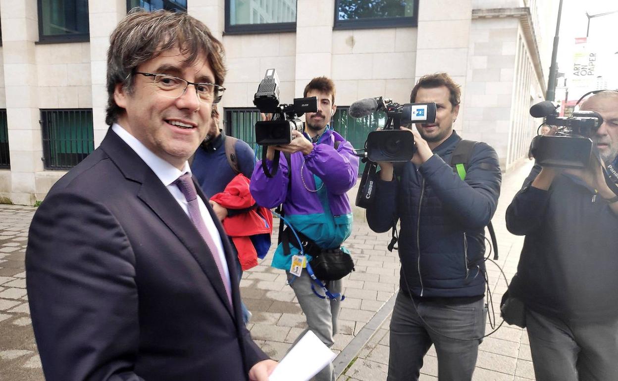 El expresidente de la Generalitat Carles Puigdemont 