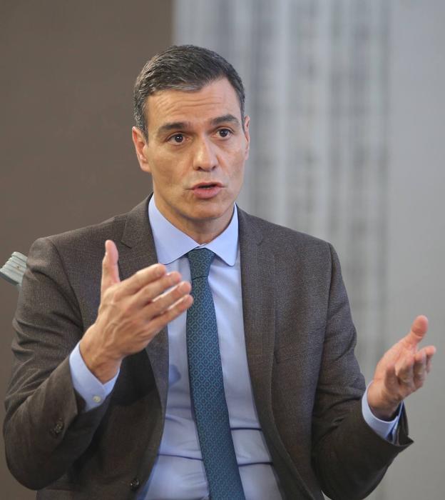 Pedro Sánchez, presidente del Gobierno en funciones. 