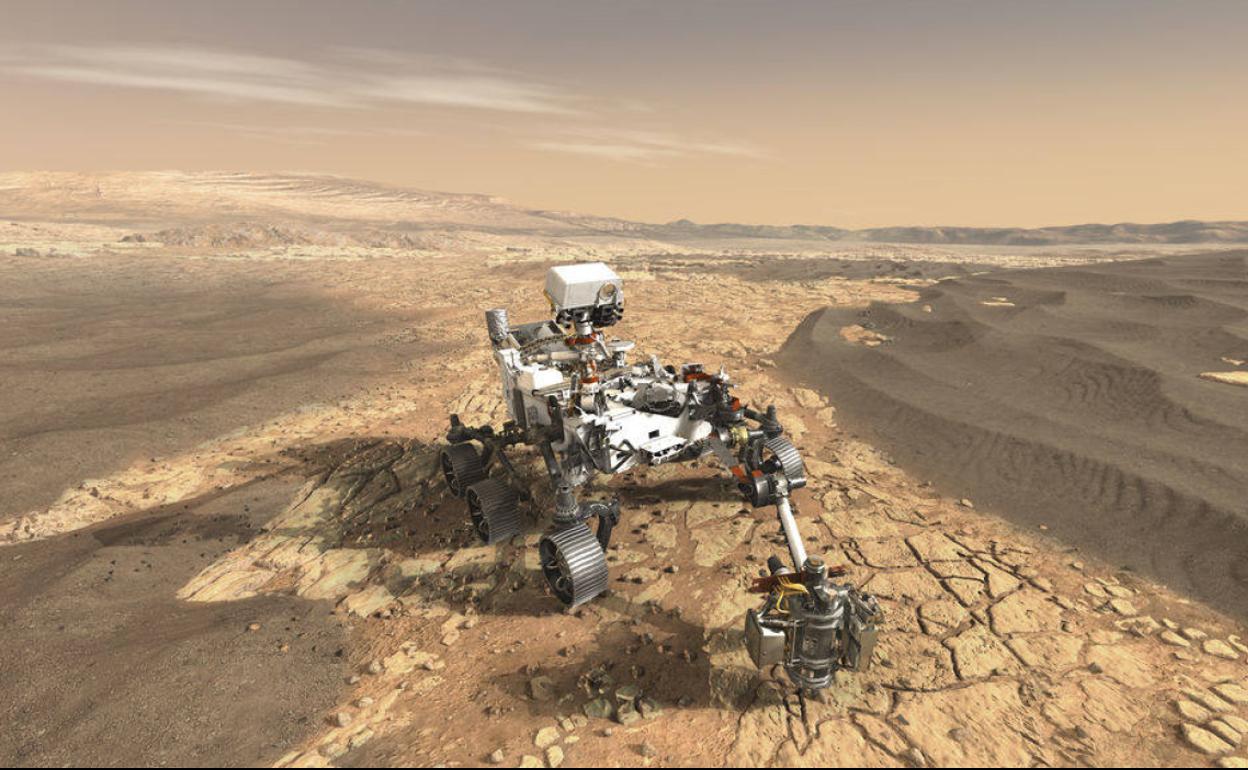 El rover Mars 2020. 