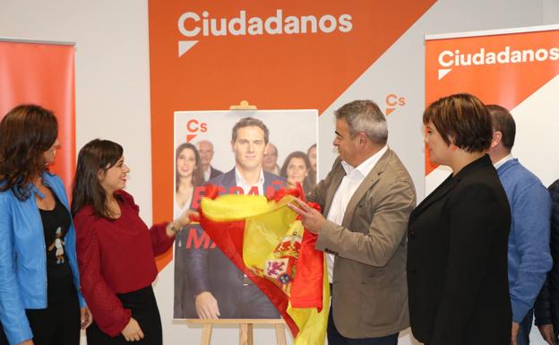 Galería. Acto de inicio de campaña de Ciudadanos León. 