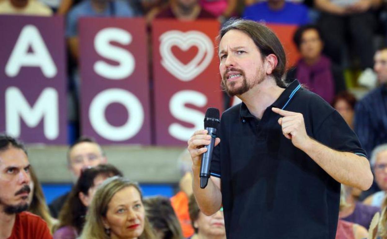 Iglesias sueña con ver a Irene Montero en la Moncloa y a Ada Colau en la Generalitat