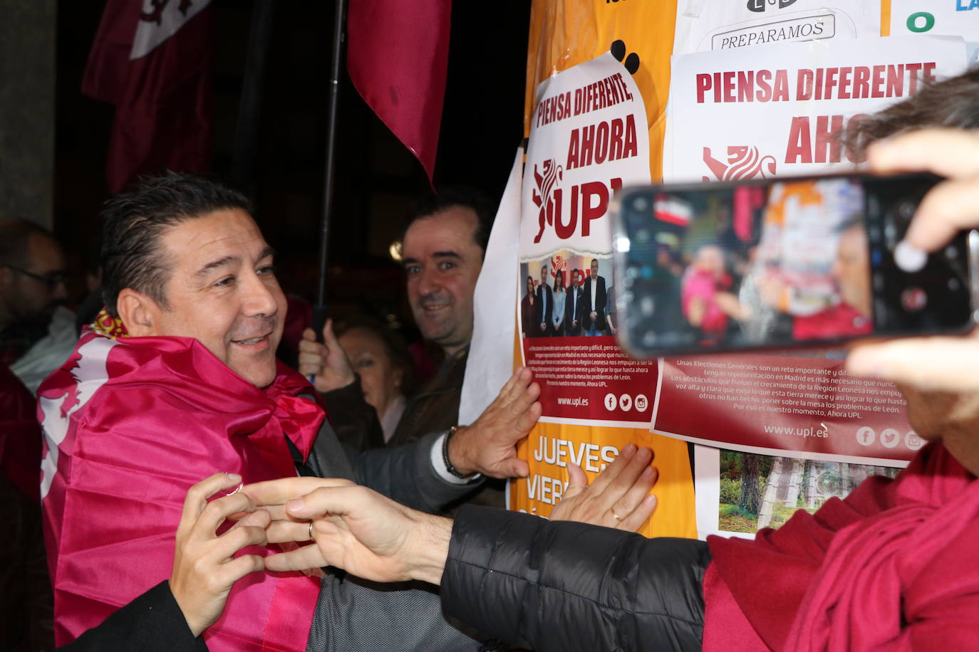 Fotos: UPL inicia la carrera electoral del 10N