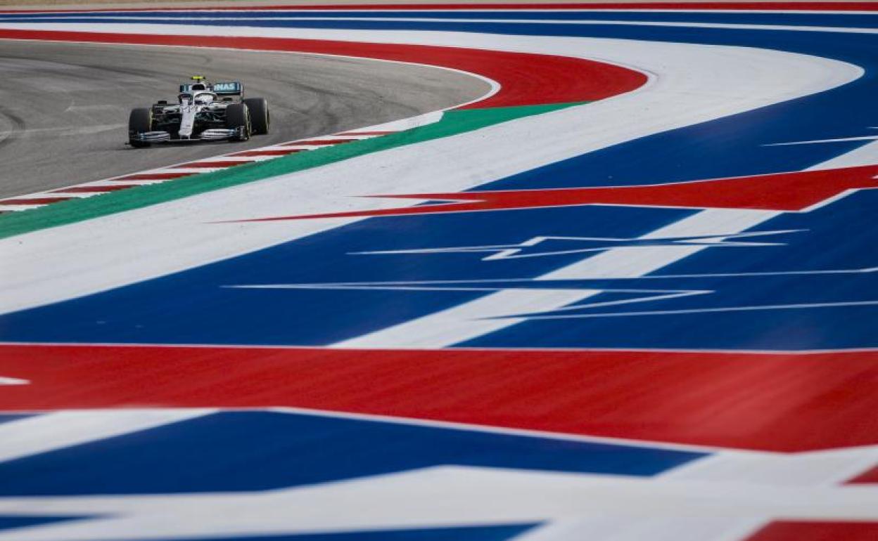 Valtteri Bottas, en el Circuito de las Américas en Austin. 