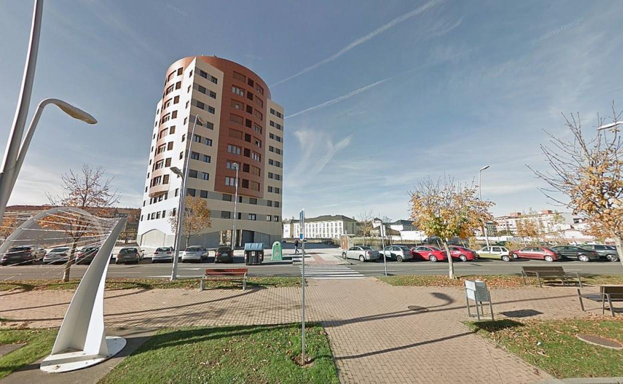 Imagen del polígono de viviendas de La Lastra, en la zona sur de la ciudad.