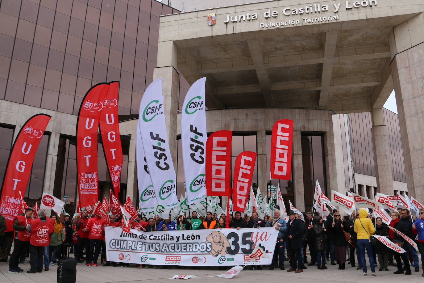 Fotos: Los sindicatos piden nuevos interlocutores para llegar a las 35 horas