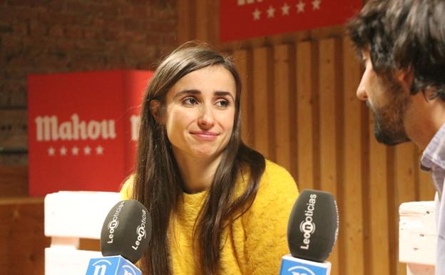 Zahara durante la entrevista con leonoticias.