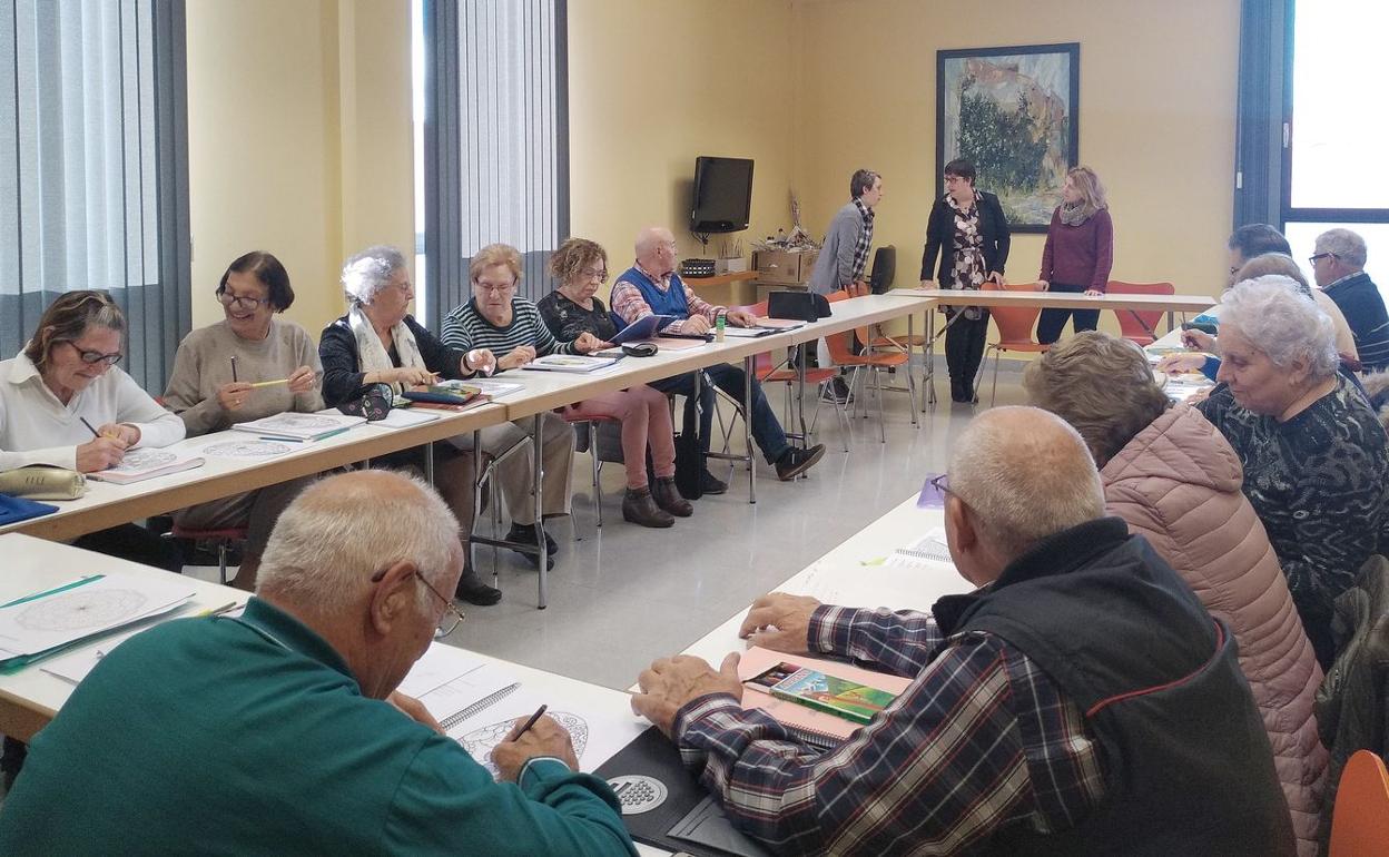 Un instante de la actividad en el programa 'Vida Activa'.