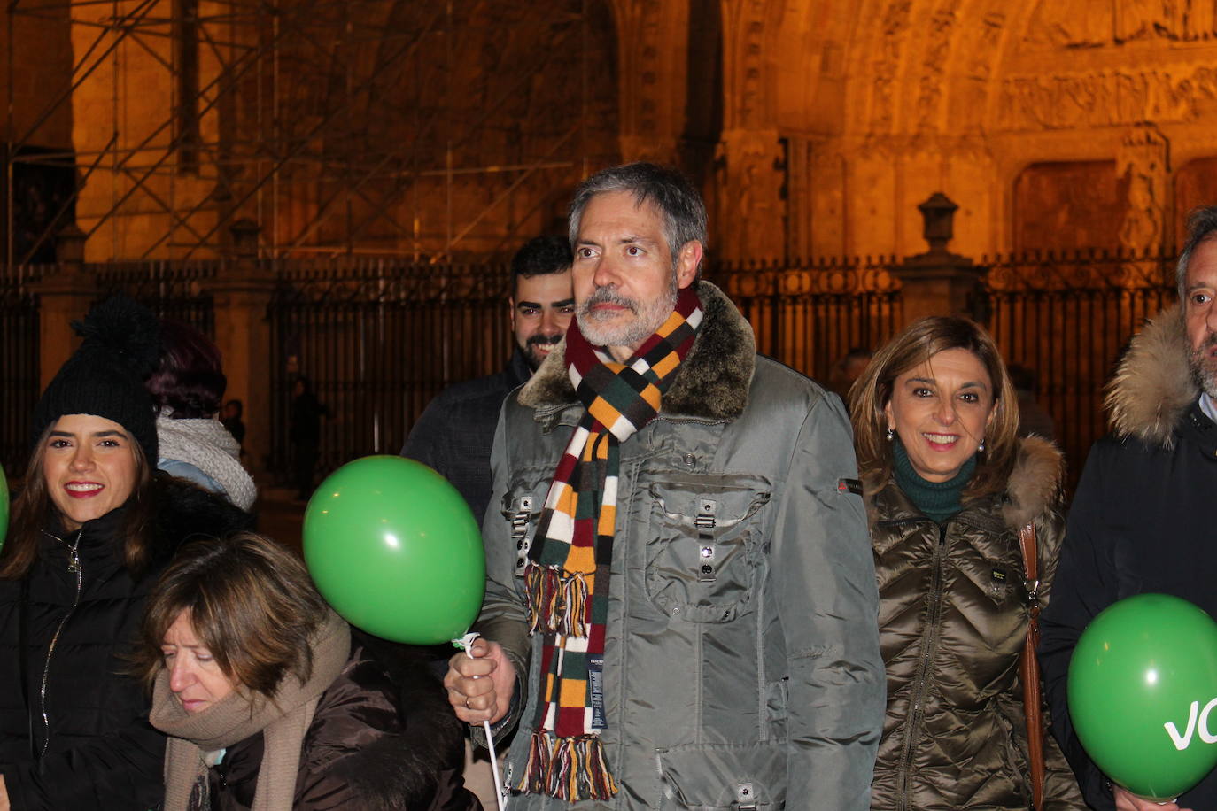 La formación de SAntiago Abascal se muestra optimista con sacar el diputado por León a los pies de la Catedral.