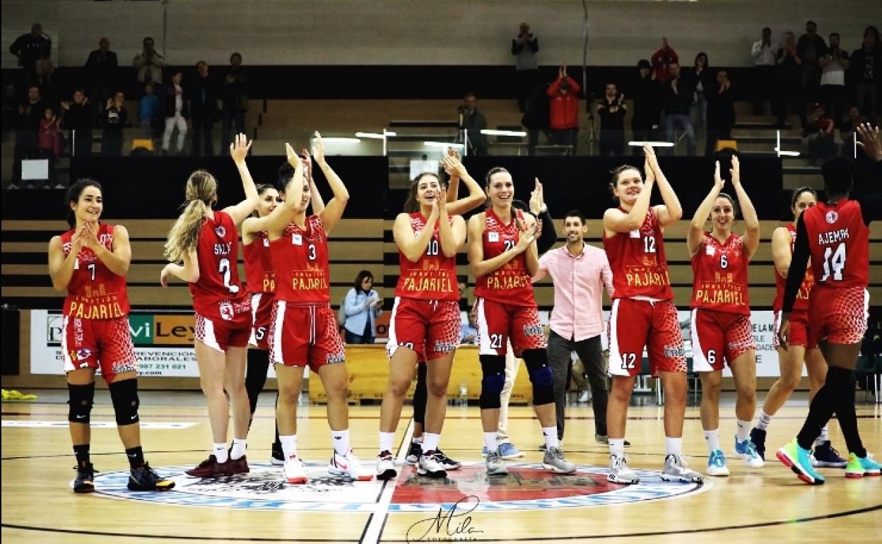 Final del partido en un triunfo del CB Bembibre.