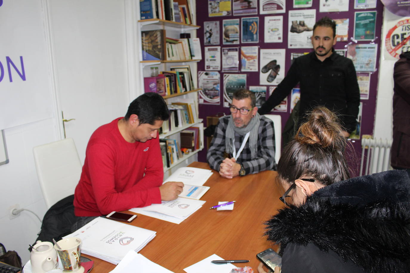 Fotos: Unidas Podemos sigue el recuento de las Elecciones Generales