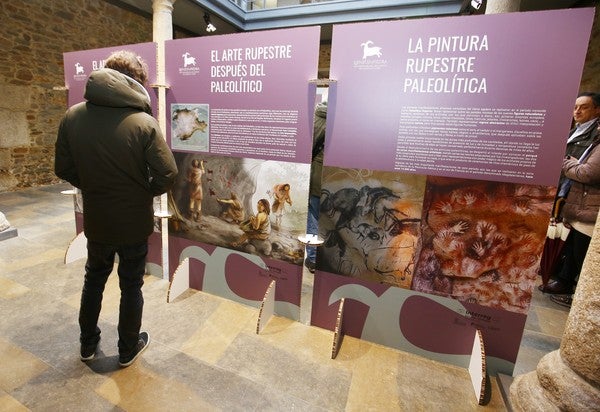 Fotos: EL MUSEO DEL BIERZO INAUGURA LA EXPOSICIÓN SOBRE ARTE RUPESTRE &#039;LIENZOS DE PIEDRA&#039;