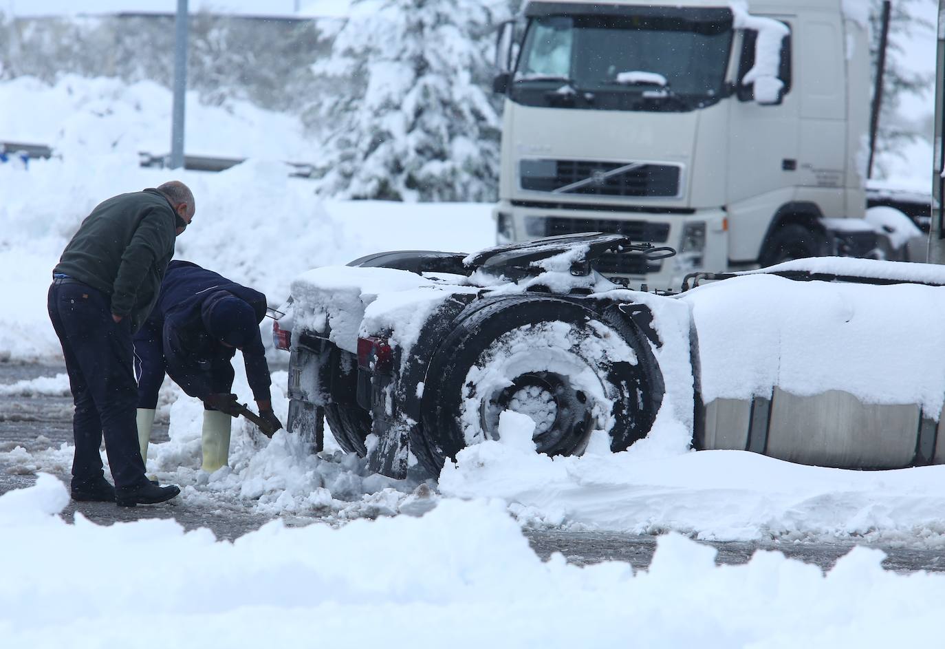 Fotos: La provincia se tiñe de blanco