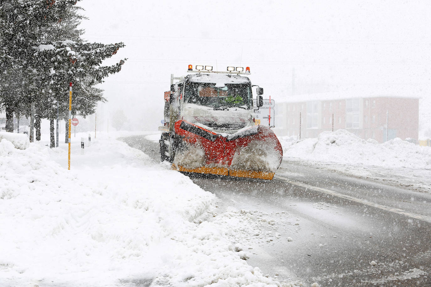 Fotos: La provincia se tiñe de blanco