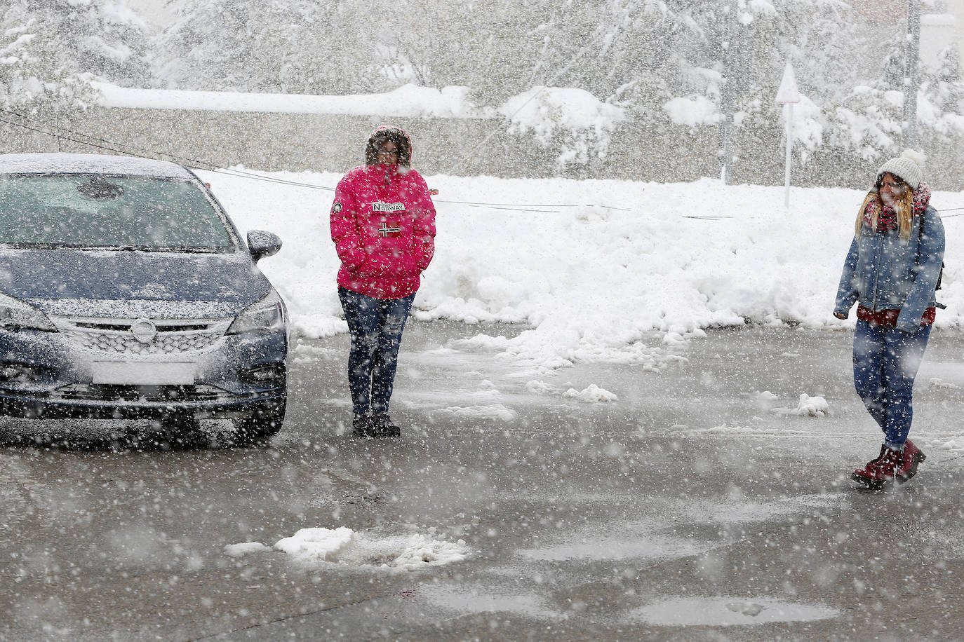 Fotos: La provincia se tiñe de blanco