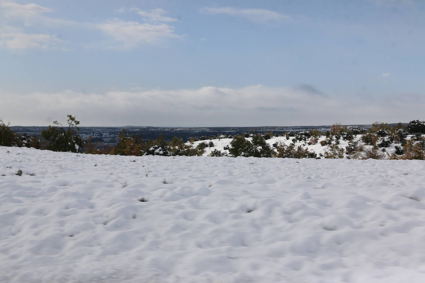 Fotos: León vuelve a convivir con la nieve