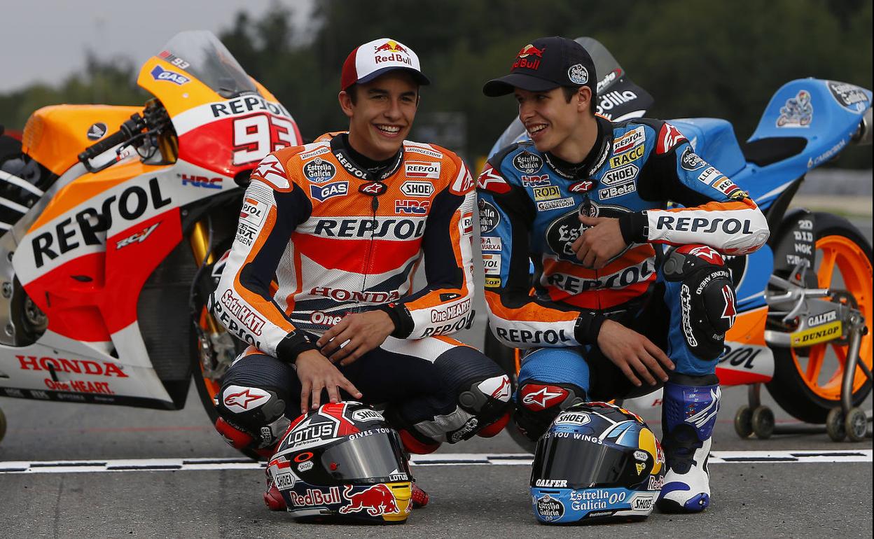 Álex y Marc Márquez. 