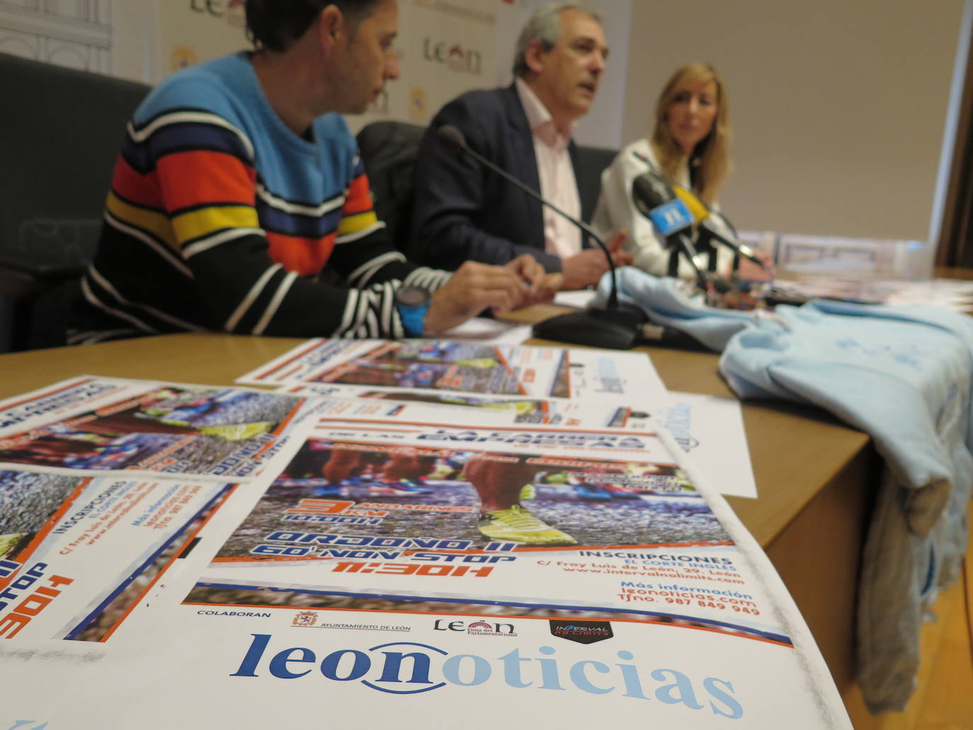 Fotos: Presentación de la II Carrera de las Empresas de leonoticias