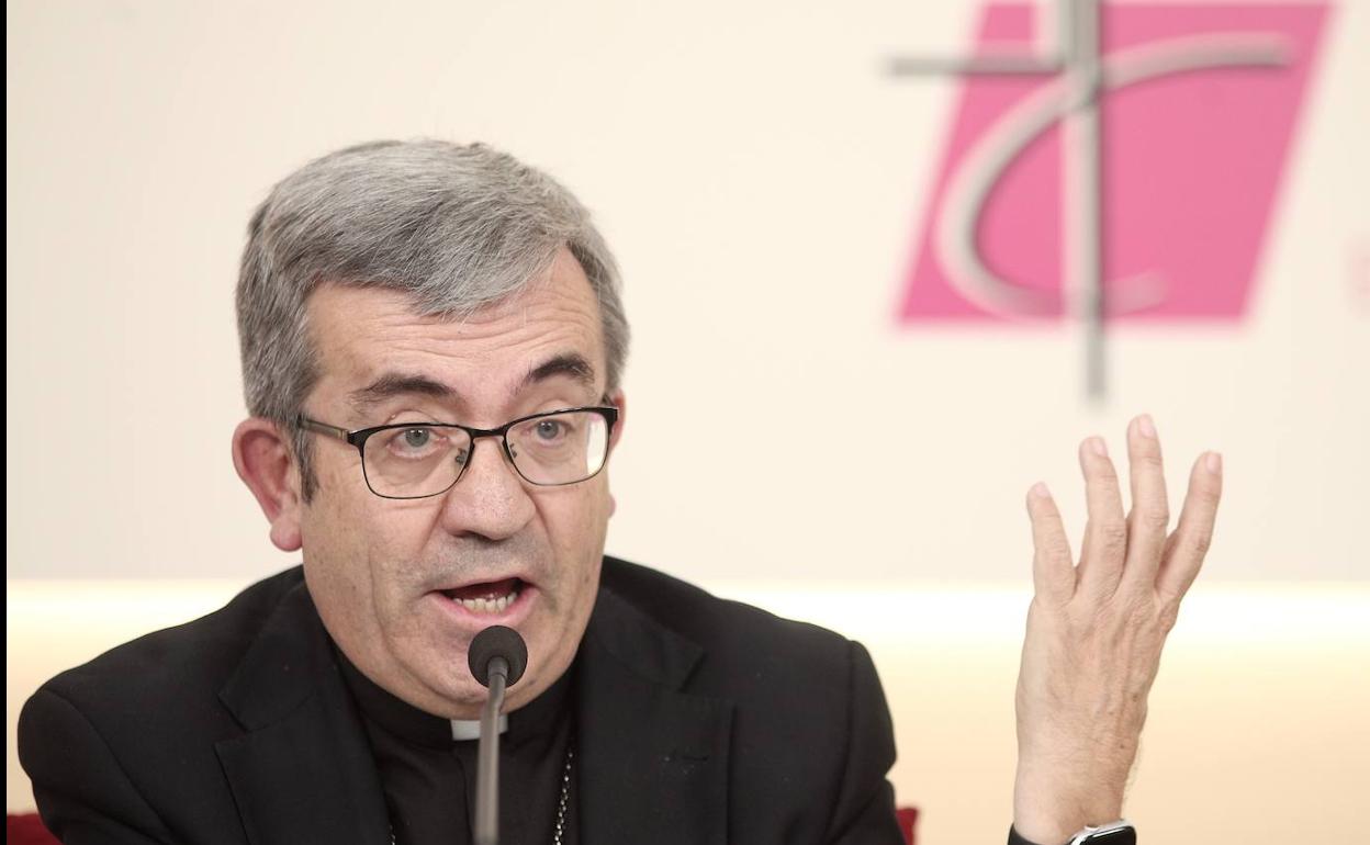 Luis Argüello, secretario general de la Conferencia Episcopal Española. 