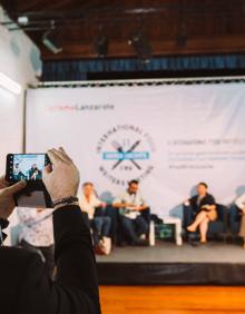 Imagen secundaria 2 - Imágenes tomadas durante el II Congreso Internacional de Periodistas Gastronómicos, en Lanzarote.