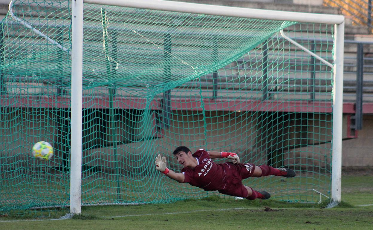 Primer tanto del partido en el Área.