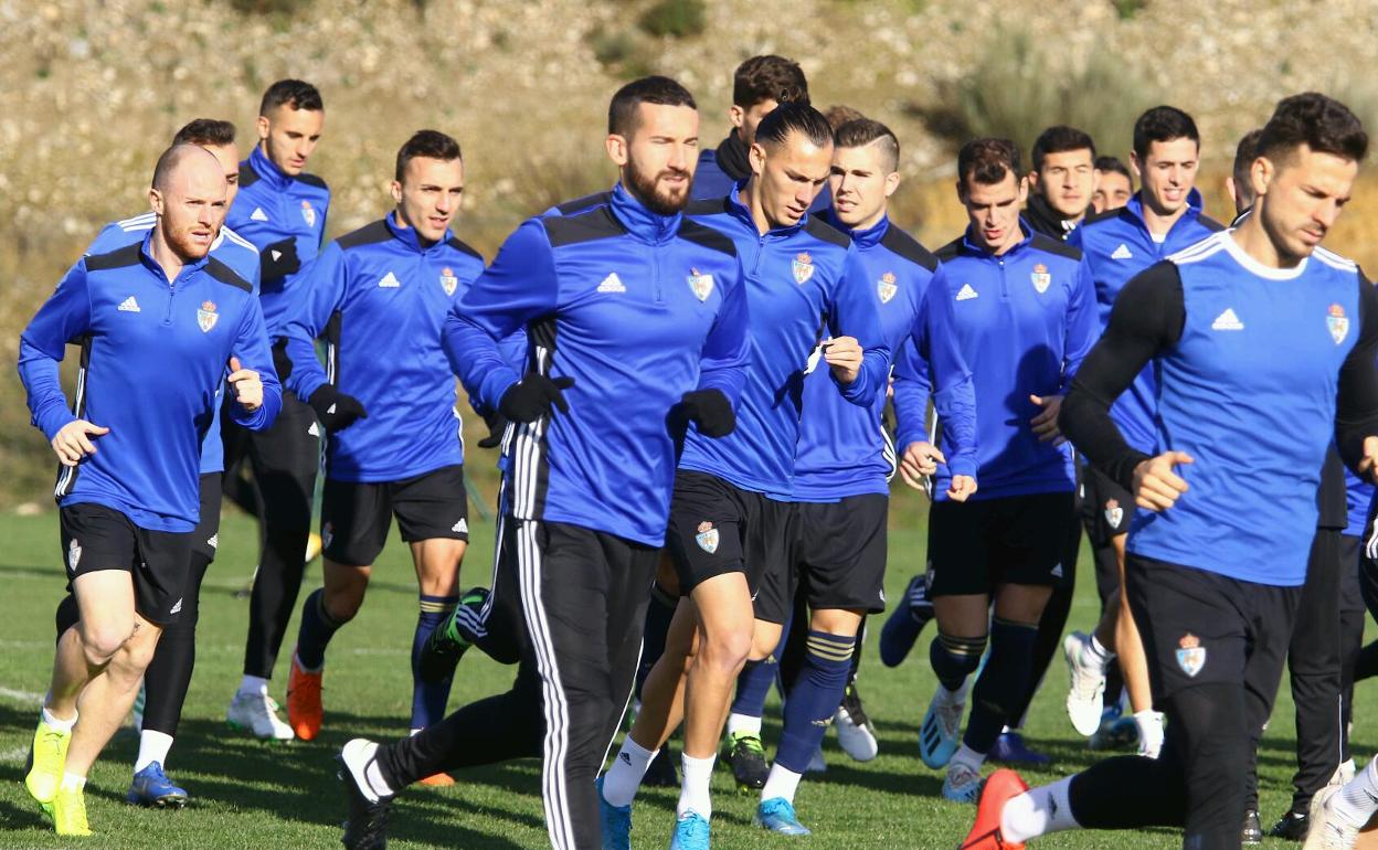 Entrenamiento de la Deportiva.