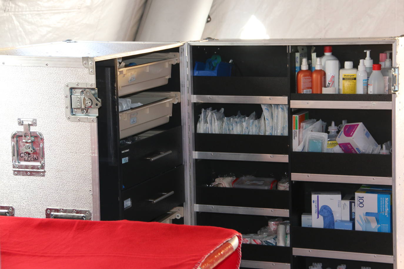 Fotos: Un día para conocer la emergencia, desde la ayuda