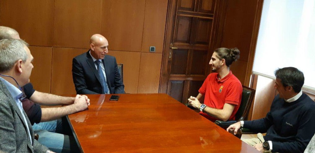 El alcalde da su apoyo a Dani Pérez de cara a un ambicioso 2020