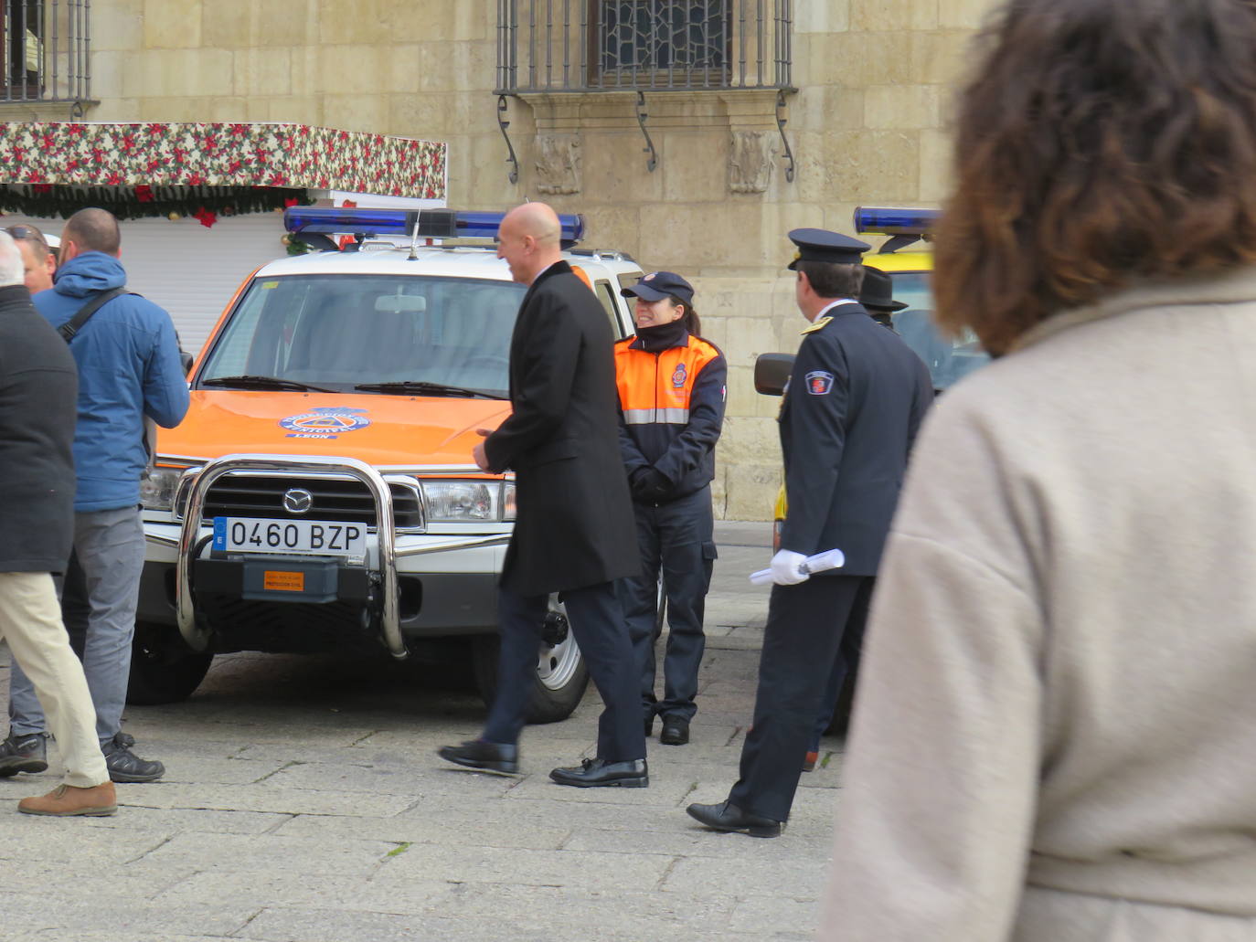 La ciudad de León muestra en una exposición los recursos de los que dispone este cuerpo y rendirá homenaje a los voluntarios más veteranos