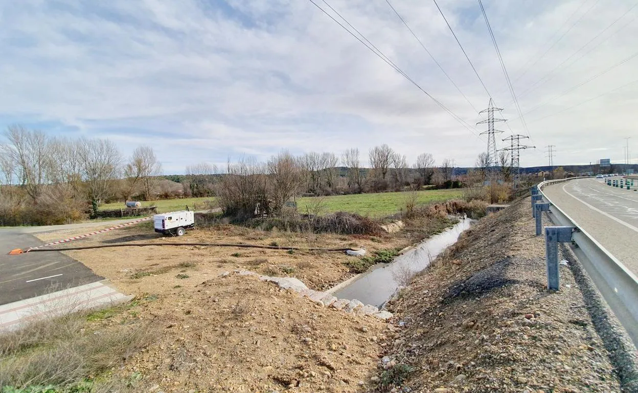 Imagen del área que ocupará la nueva superficie comercial en el alfoz de León.