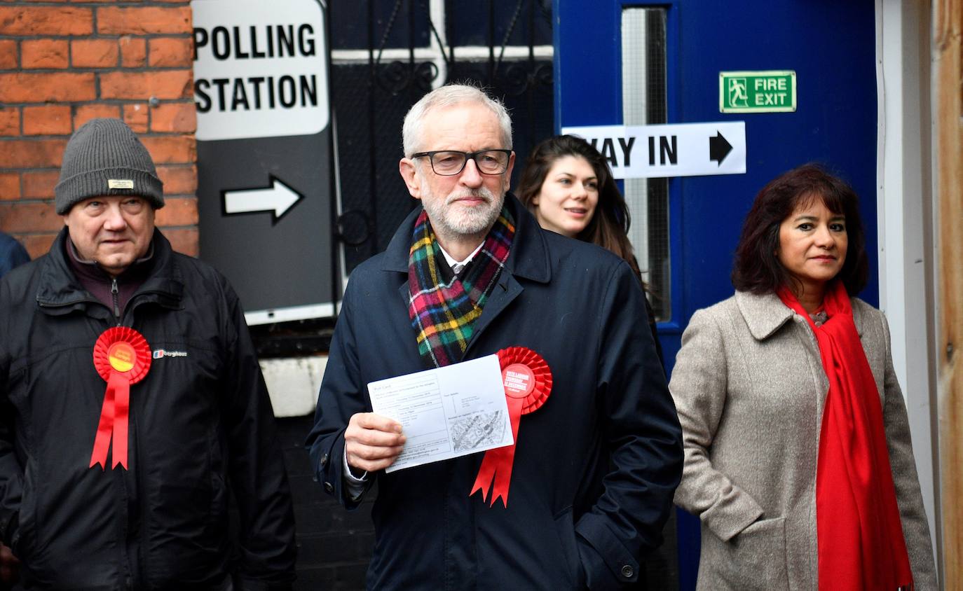 Fotos: La jornada electoral del Reino Unido, en imágenes