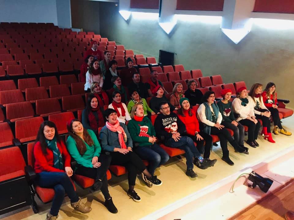 Fotos: Villancico del colegio Leonés