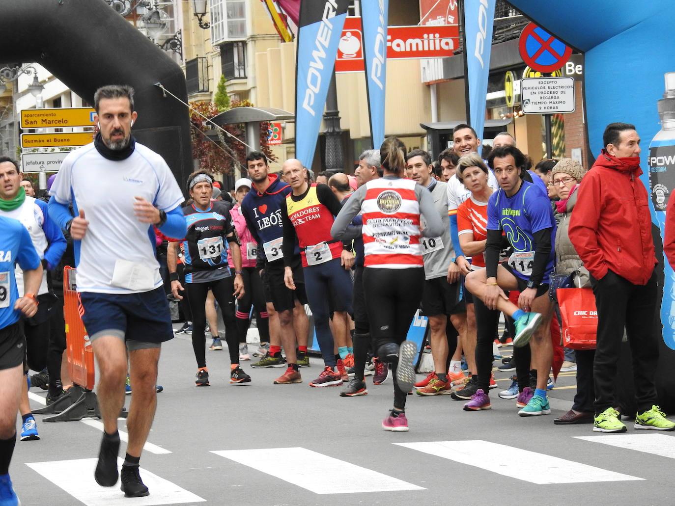 Más de 250 participantes se citan en la II Carrera de las Empresas con Ordoño II como perfecto circuito.