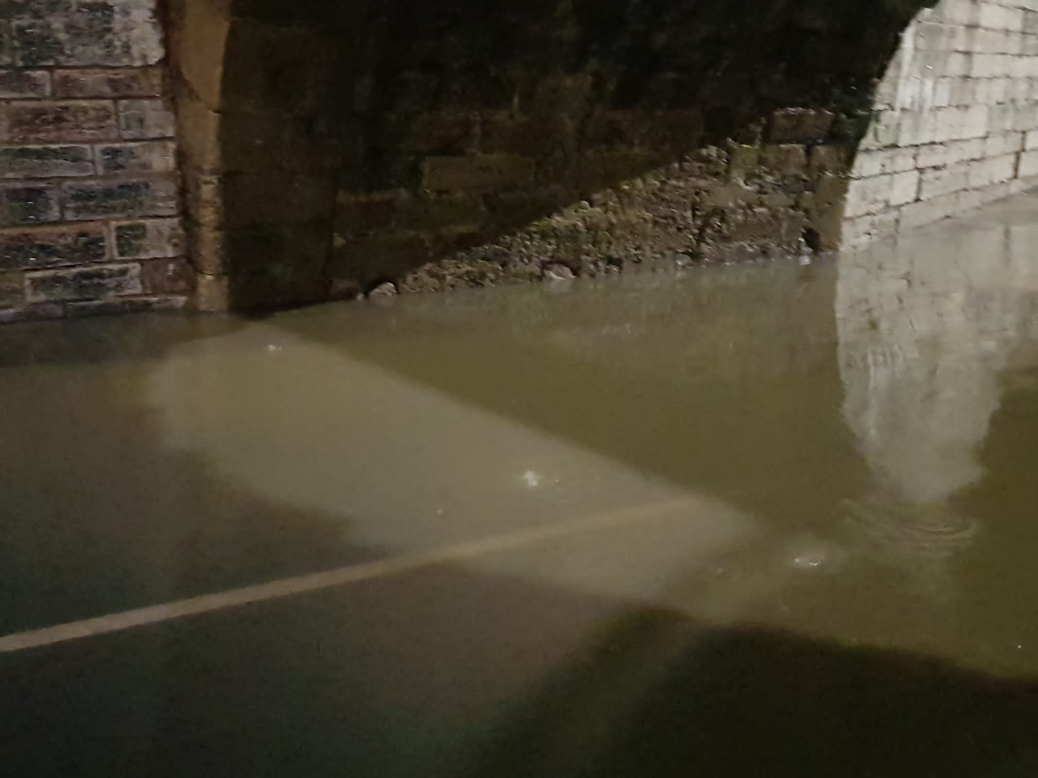 El caudal del Bernesga sobrepasa el cauce del río y obliga a cortar el Paseo de Salamanca en la capital