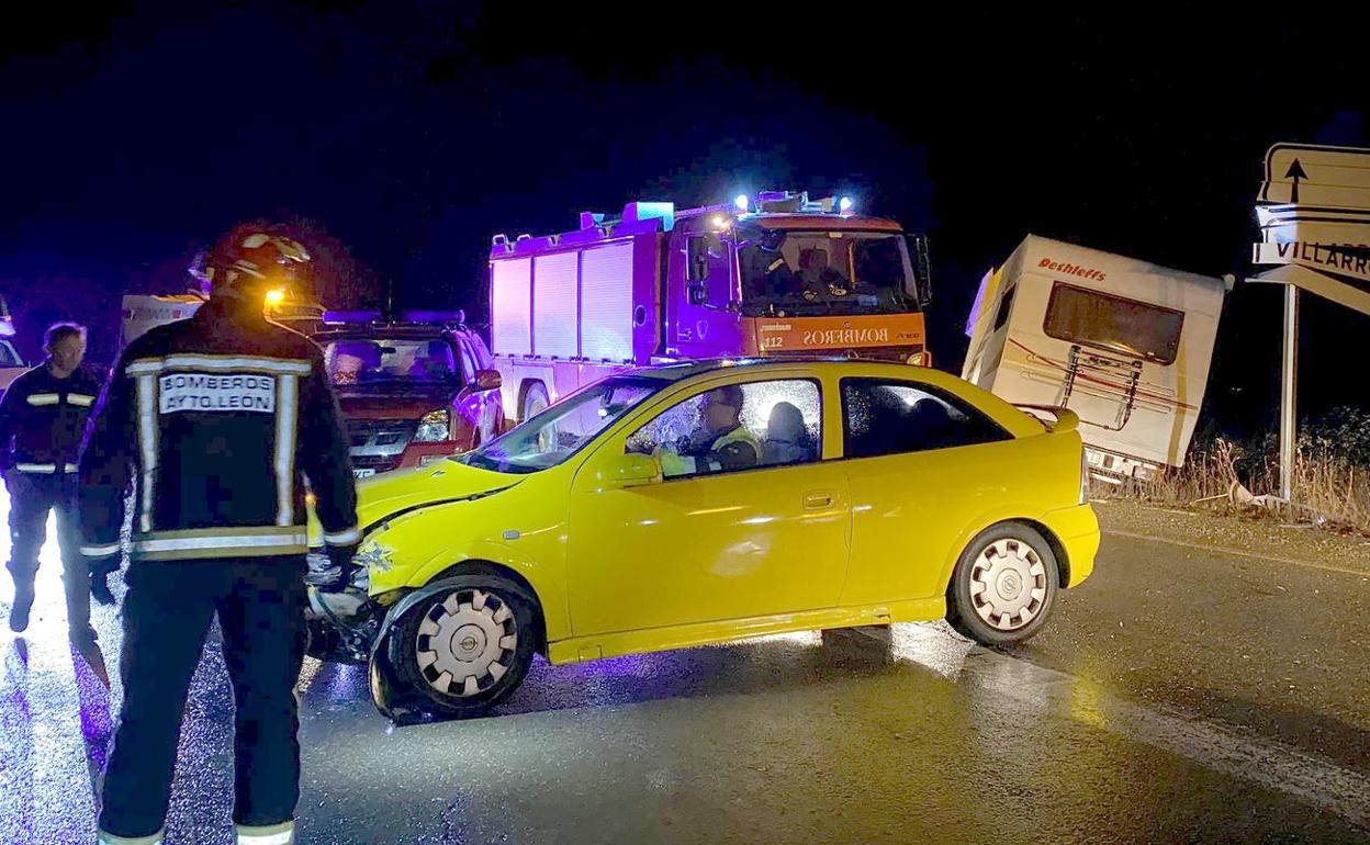 Imagen del lugar del accidente.