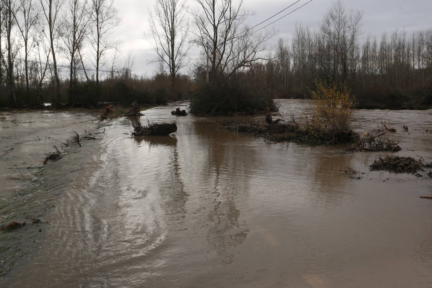 Fotos: Villaverde de Arriba, bajo el agua