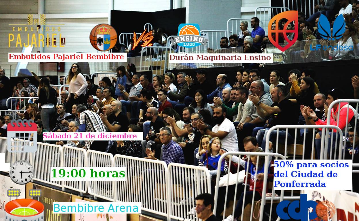 Embutidos Pajariel Bembibre mantiene la rebaja en las entradas para socios del Ciudad de Ponferrada