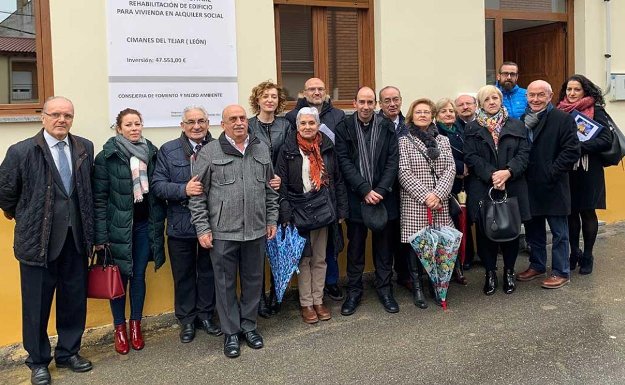 La directora general de Vivienda, Urbanismo y Arquitectura, María Pardo, ha visitado la vivienda