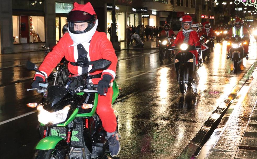 La papanoealada marchando por Ordoño.