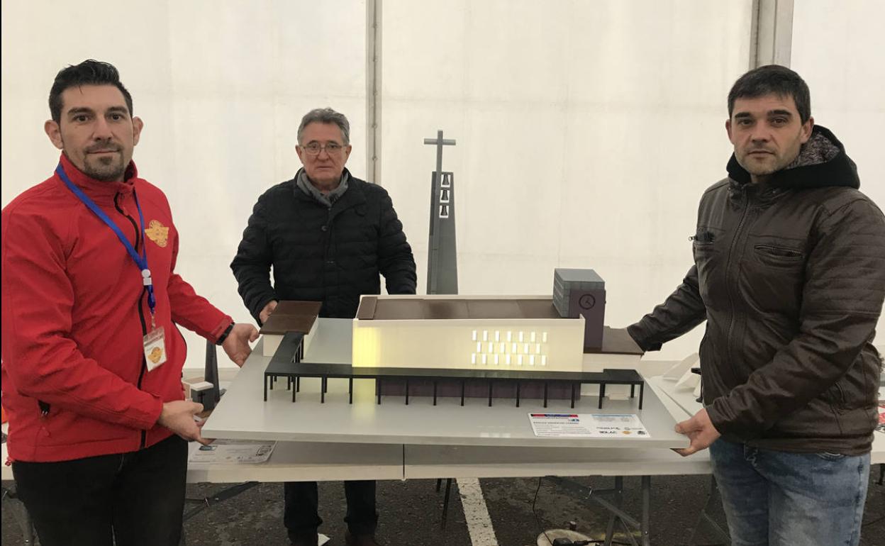 Momento de la entrega.