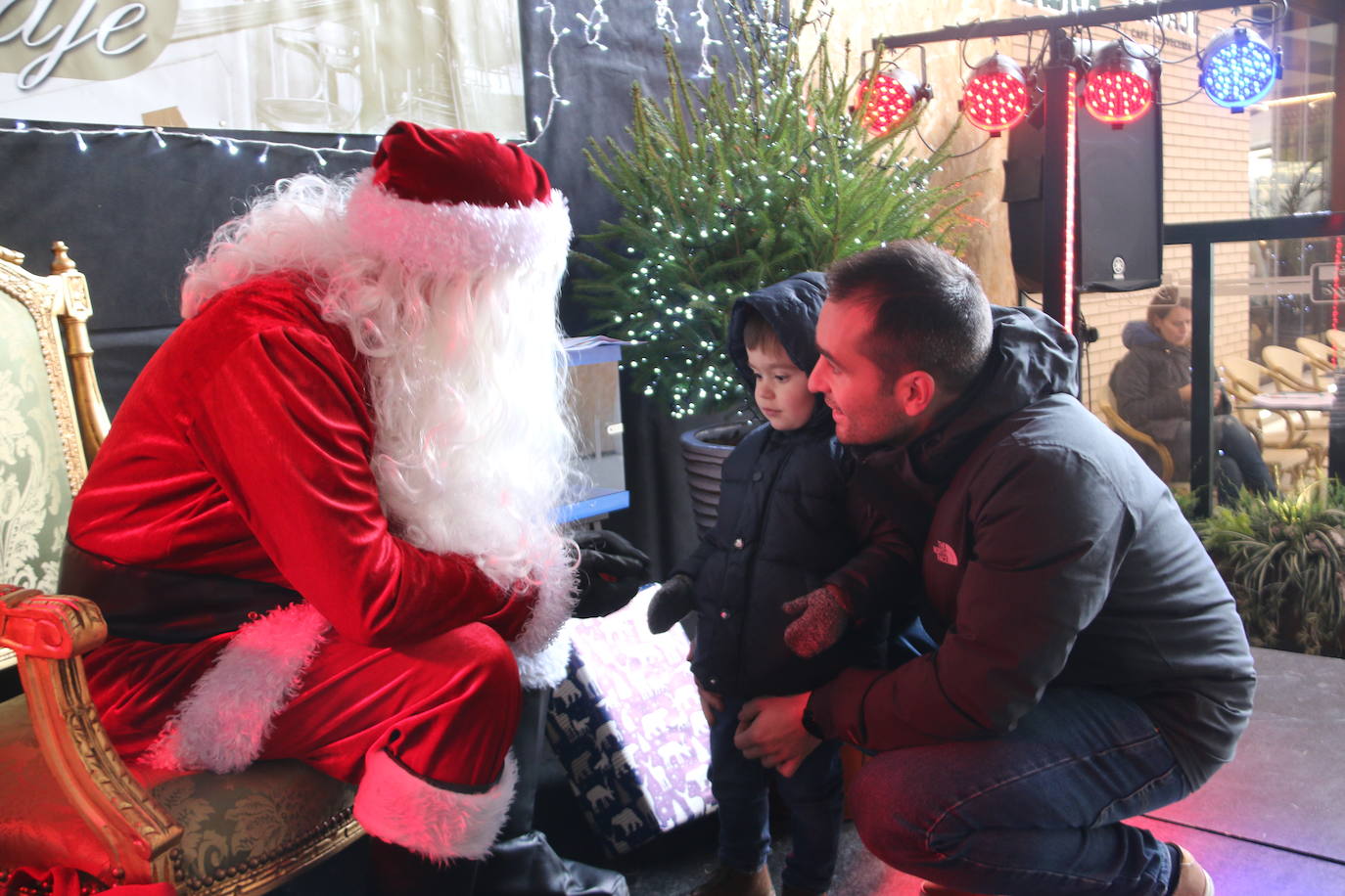 Papa Noel ya está en León