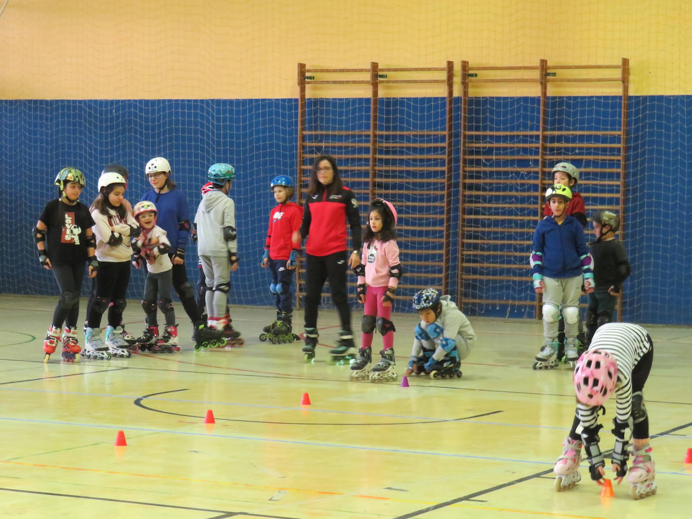 Actividad deportiva en el Hispánico.