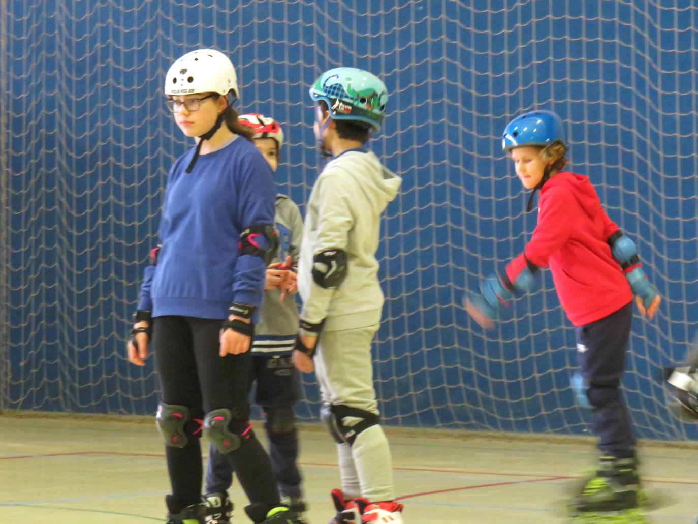 Actividad deportiva en el Hispánico.
