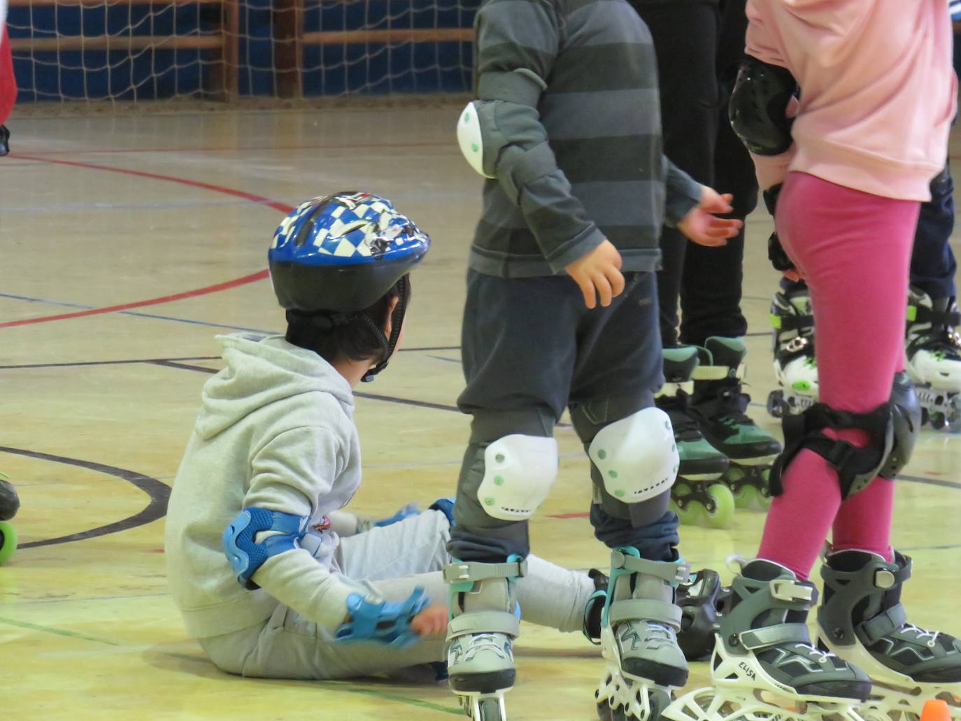 Actividad deportiva en el Hispánico.