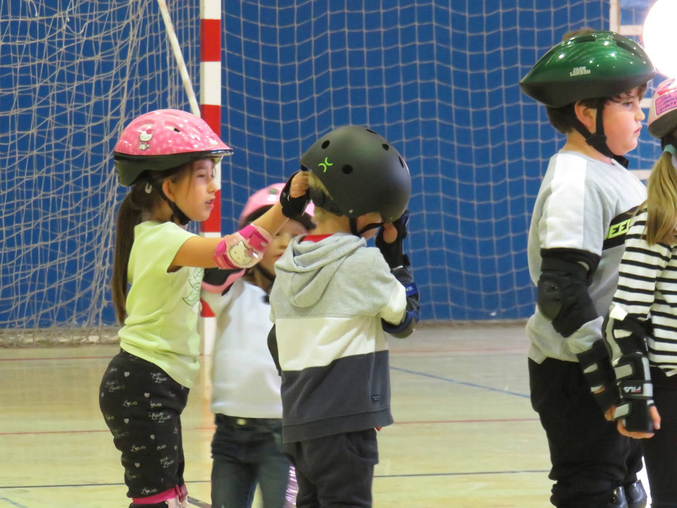 Actividad deportiva en el Hispánico.