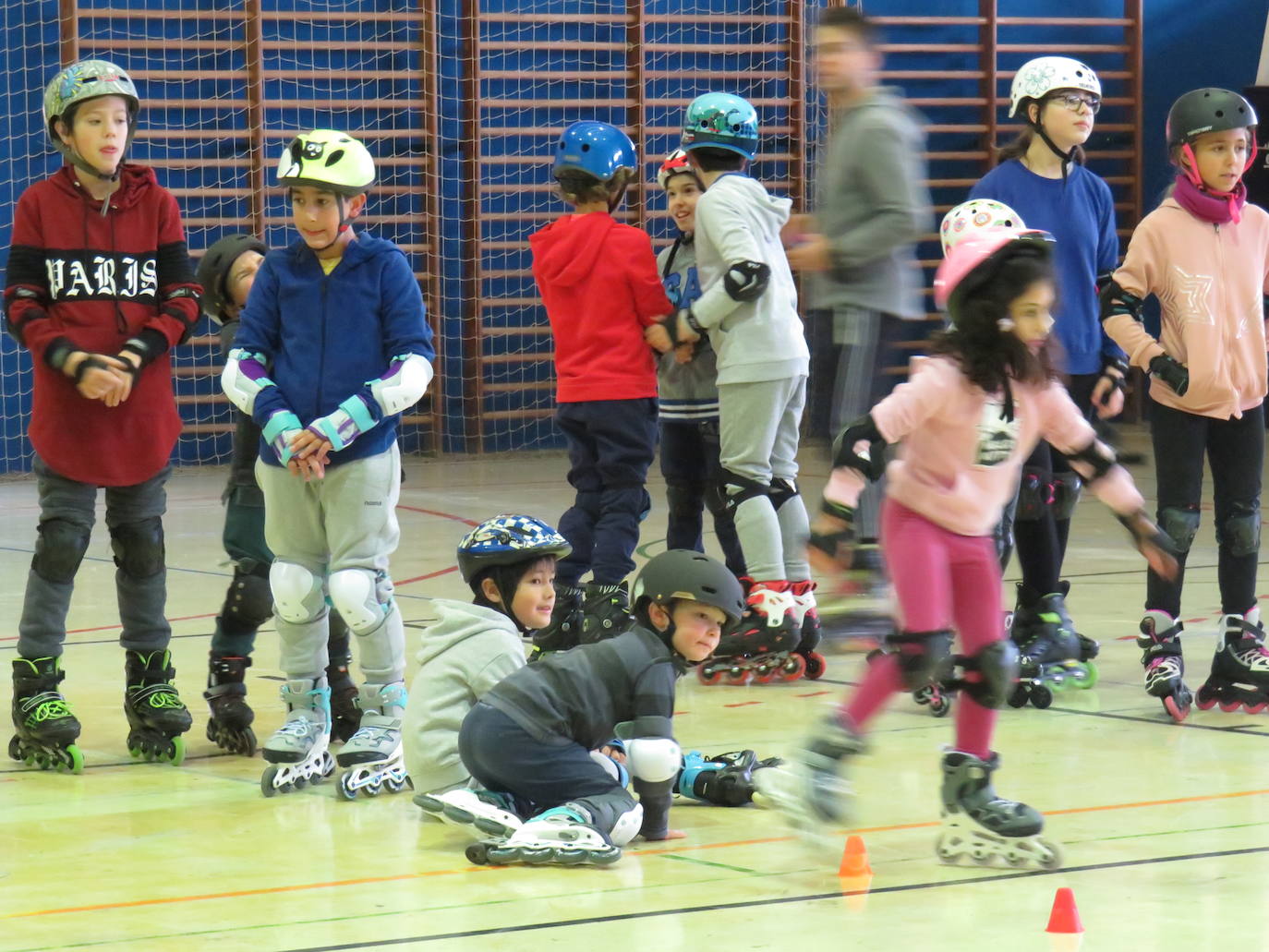 Actividad deportiva en el Hispánico.