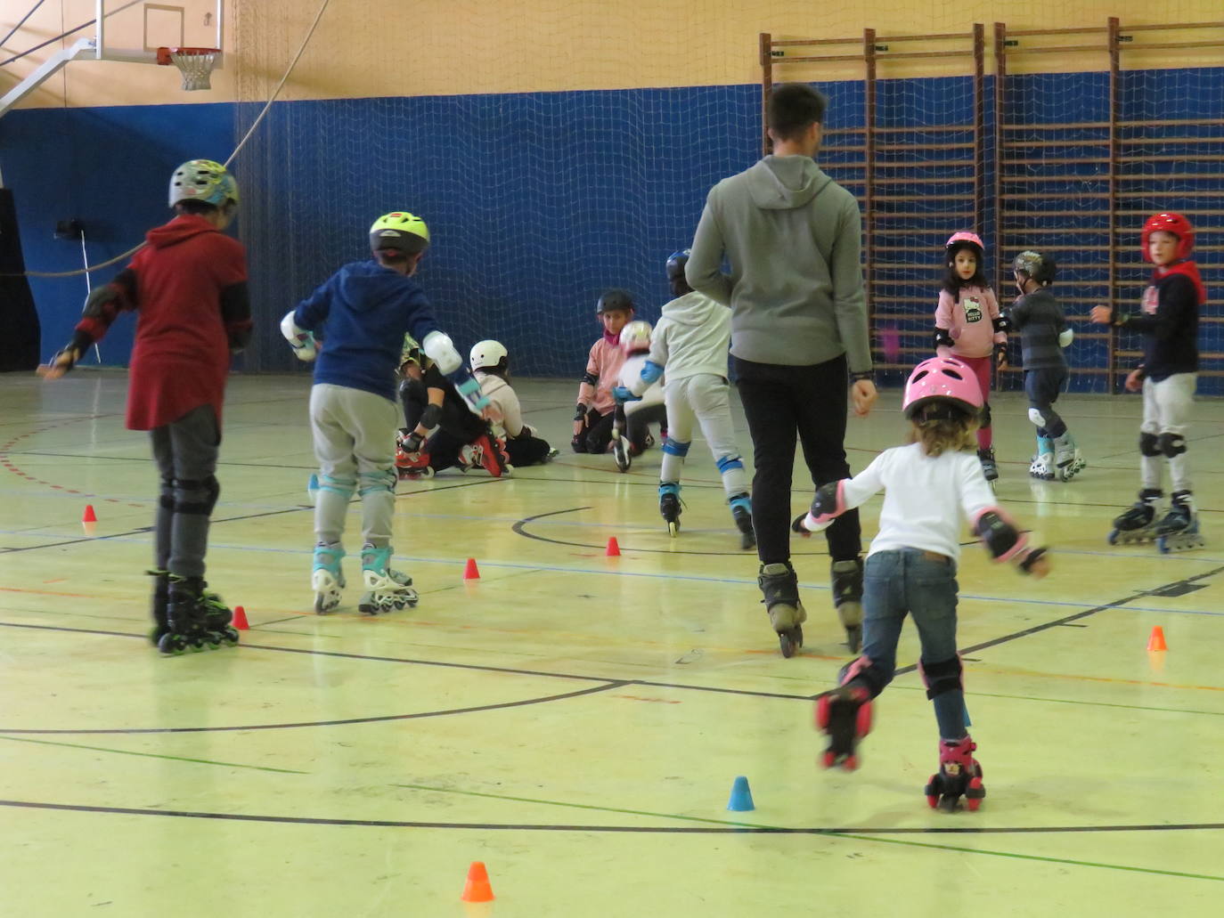 Actividad deportiva en el Hispánico.