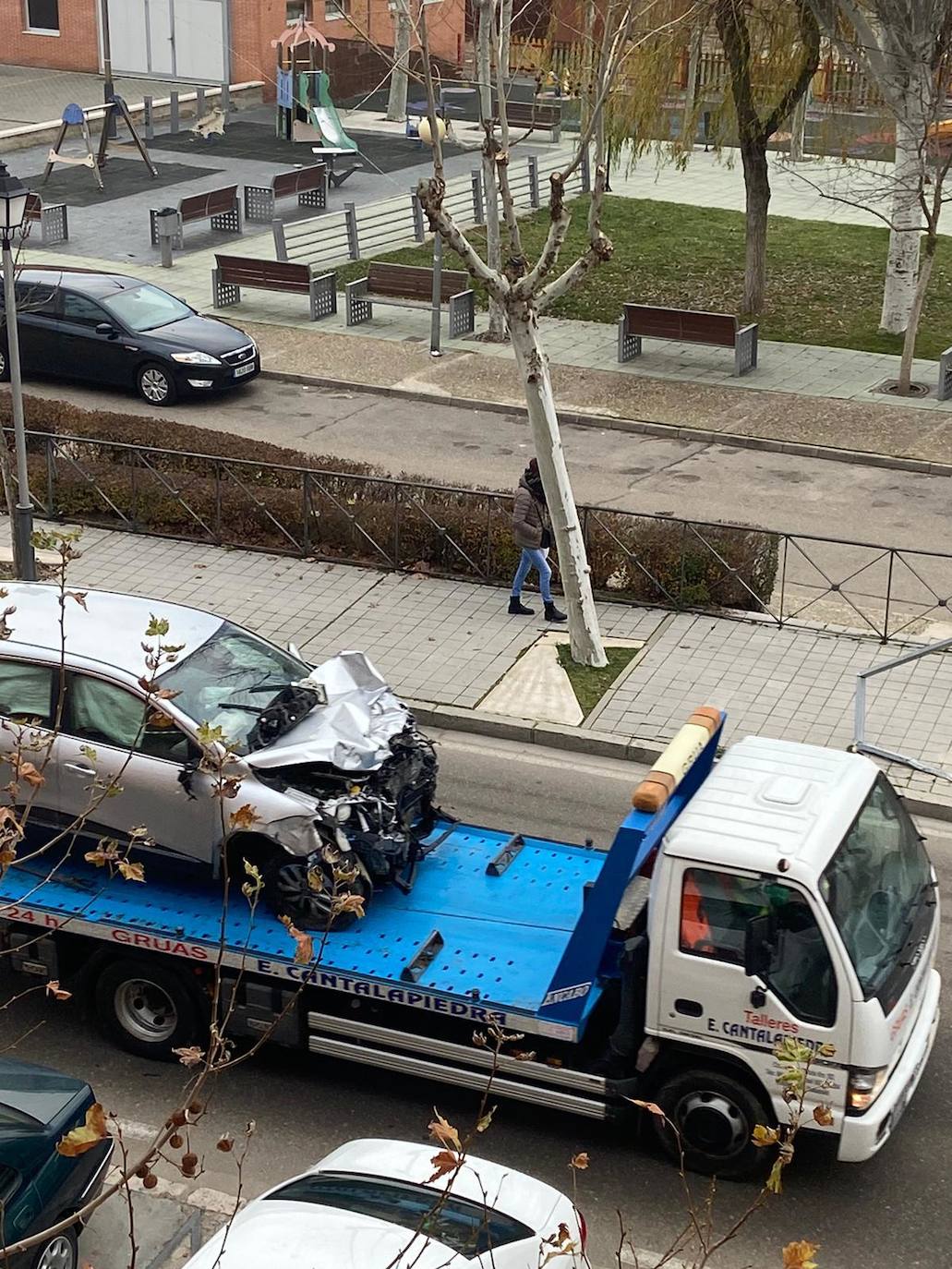 Fotos: Así han quedado los vehículos del accidente de Tordesillas