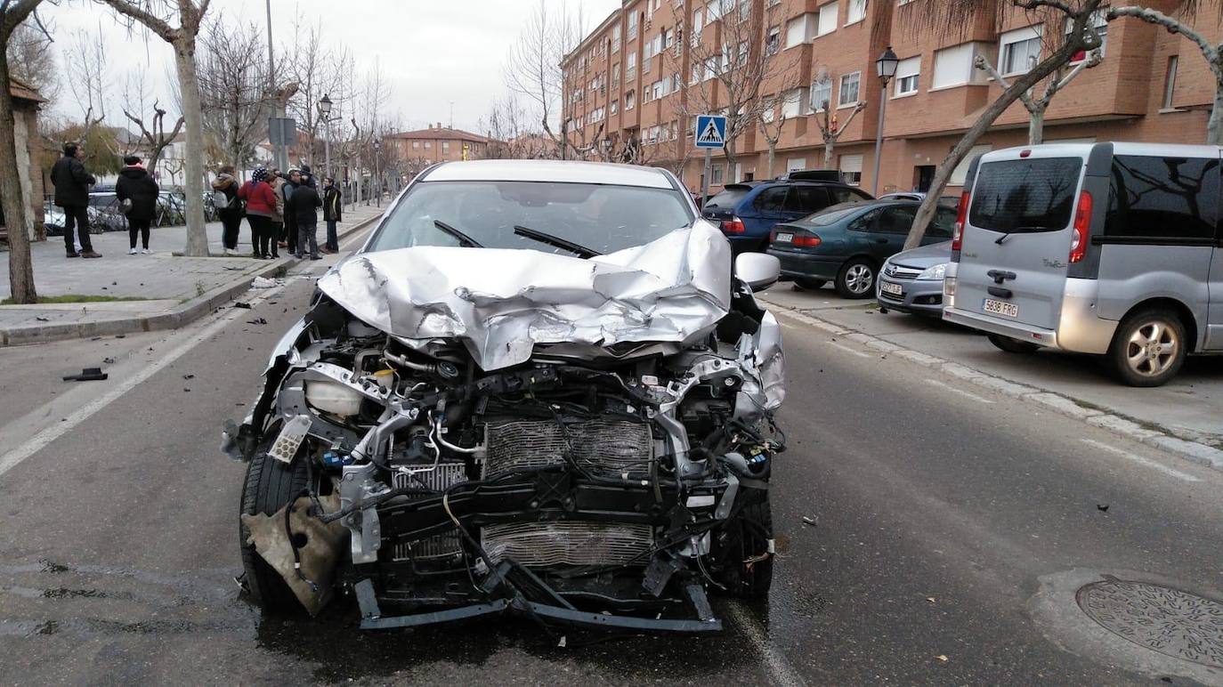 Fotos: Así han quedado los vehículos del accidente de Tordesillas